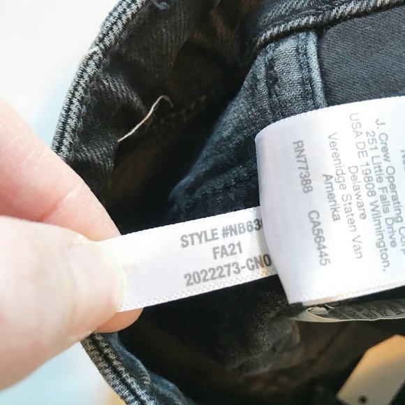 MADEWELL NWT Curvy '90s High Rise Bootcut Jeans Lindale Wash Black Womens 26 - Picture 9 of 12